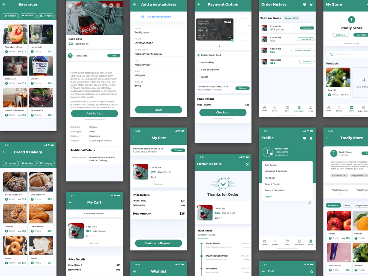 sketchsources's tweet photo. Designing for a marketplace app like Doordash or Instacart? 🛒

Download this free Sketch design file that syncs with @TradlyPlatform a no-code app builder by @jkbaseer 

https://t.co/fX4OM8Vzx6

@sketch #MadeWithSketch https://t.co/ITjYgIiaD1