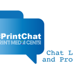 Image for the Tweet beginning: Today's #PrintChat topic is posted...