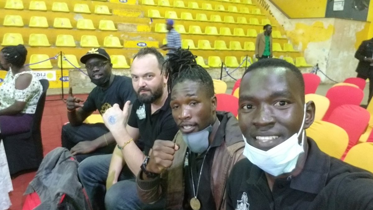Zikotorah's tweet photo. Team Gloves &amp; Glory Boxing Foundation at Lugogo Arena Stadium attending a Boxing event. 
Bringing back the glory days of Ugandan Boxing. 

#boxing 
#boxingevent 
#boxingpromotion 
#smilingheartsafricafoundattion 
#gloves&amp;gloryboxingfoundation https://t.co/3lNyYzAjoE