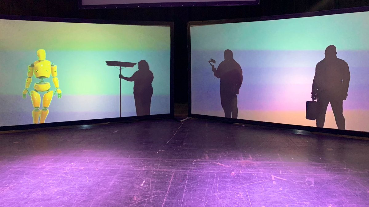 Sometimes its the simple things. Day 3 of R&amp;D on our next @HijinxTheatre production Meta 2.0 - coming summer 22 to <a href="/theCentre/">Wales Millennium Centre</a> <a href="/TheatrauSirGar/">TheatrauSirGar</a> <a href="/PontioTweets/">PontioTweets</a> #hybrid #digitaltheatre #inclusivetheatre #phygital