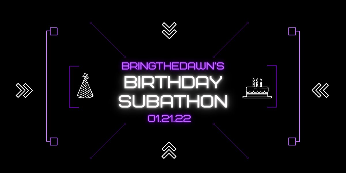 BringTheDawn93's tweet photo. My Birthday is on Friday!!! Here are all the details of the festivities of my birthday subathon. Hope to see you there on Friday at 12 pm EST!!!
 https://t.co/N2o2xj22Qx
#gamer #twitch #SupportSmallStreamers #birthday #RocketLeague #Fortnite #AmongUs https://t.co/JHY7di63nM