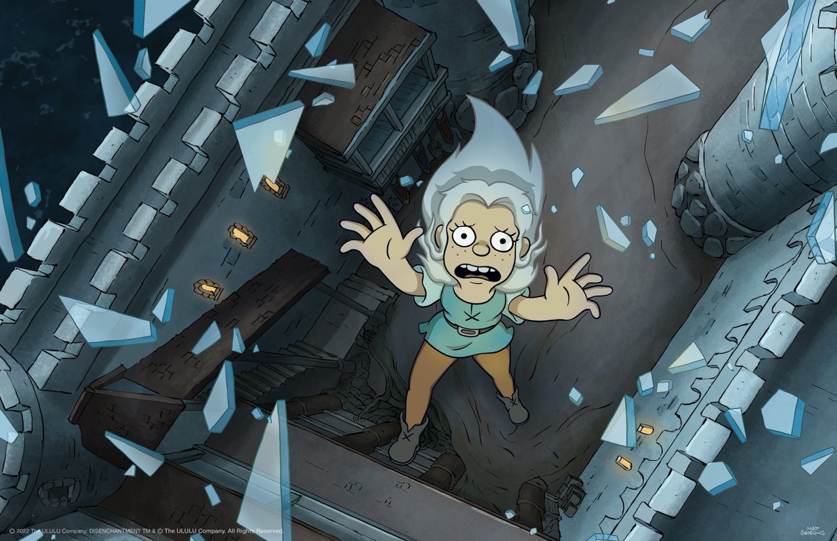 disenchantment's tweet photo. A kingdom in disarray. That's the Dreamland way. Disenchantment returns February 9. https://t.co/ZGWXy3XPU4