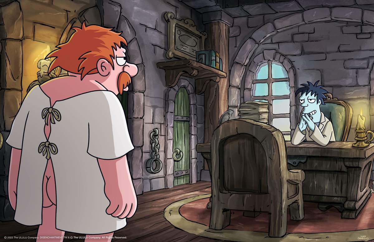 disenchantment's tweet photo. A kingdom in disarray. That's the Dreamland way. Disenchantment returns February 9. https://t.co/ZGWXy3XPU4