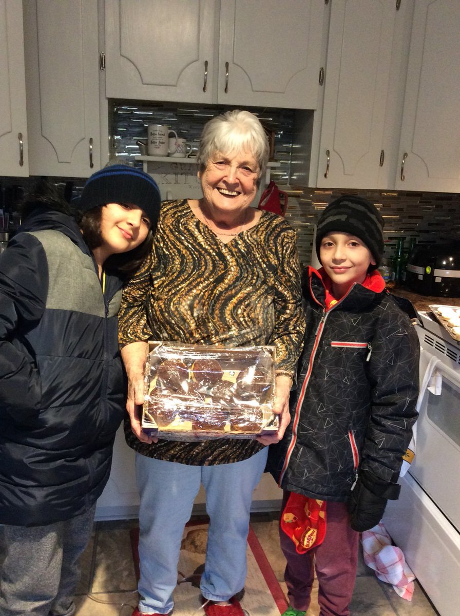 MsFitzSWA's tweet photo. How thoughtful is this?! For our class' "We Can Help Wednesday" challenge, Zeke made cupcakes for his grandmother to brighten her day! So sweet!🍰He's also wearing his jersey for our SWA spirit week! 🐯@SWATigers https://t.co/XD5GlVLpTM