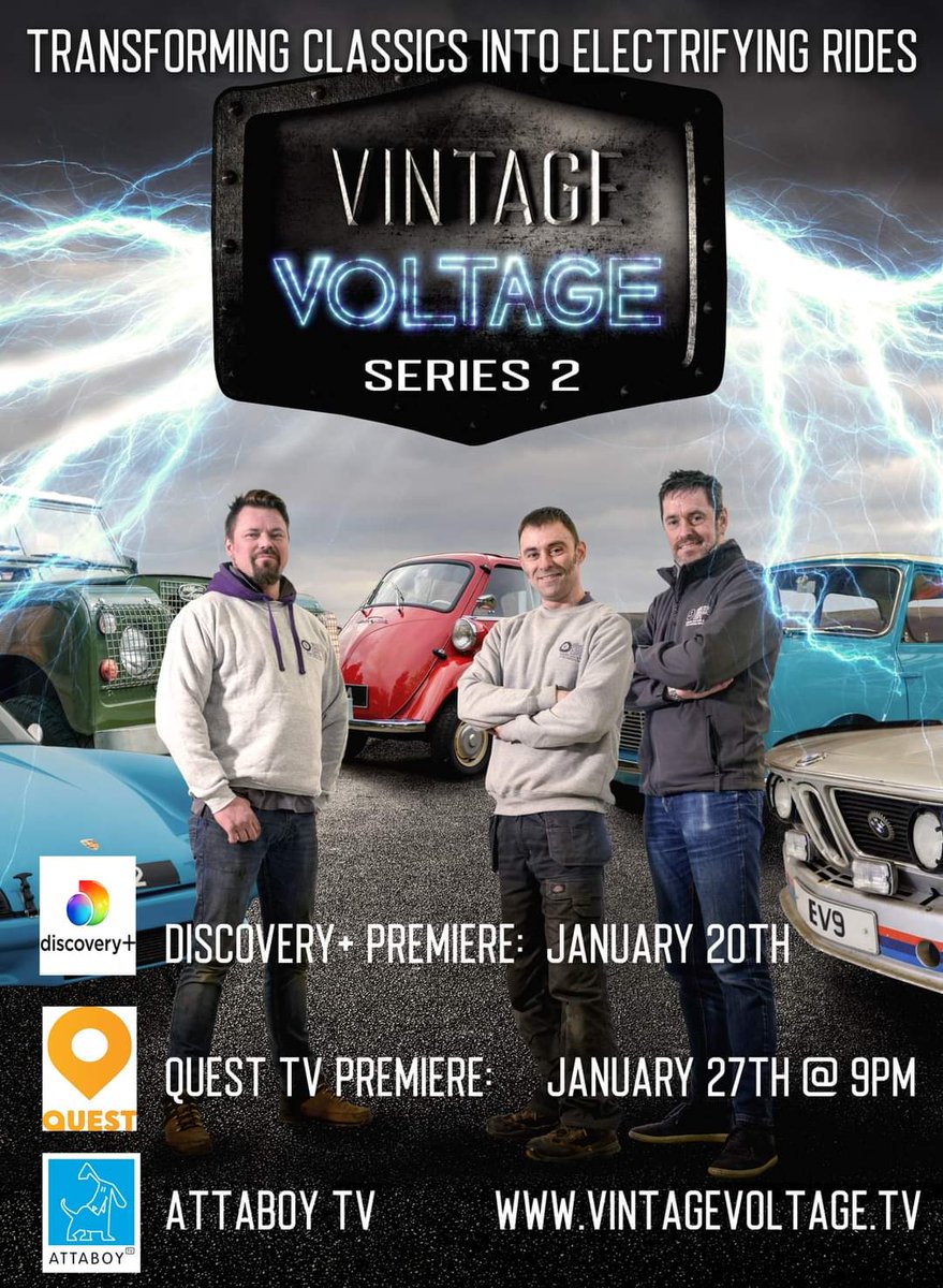 elecclassiccars's tweet image. Who's ready for some Vintage Voltage? New series coming soon. 😎⚡👌 #vintagevoltage #electricclassiccar #electriccar