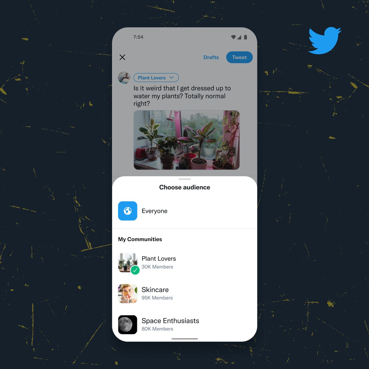 HiCommunities's tweet image. Android is HERE!

if you’re on Android, you can now engage in Communities via the Twitter app (make sure to update to the latest version!)
