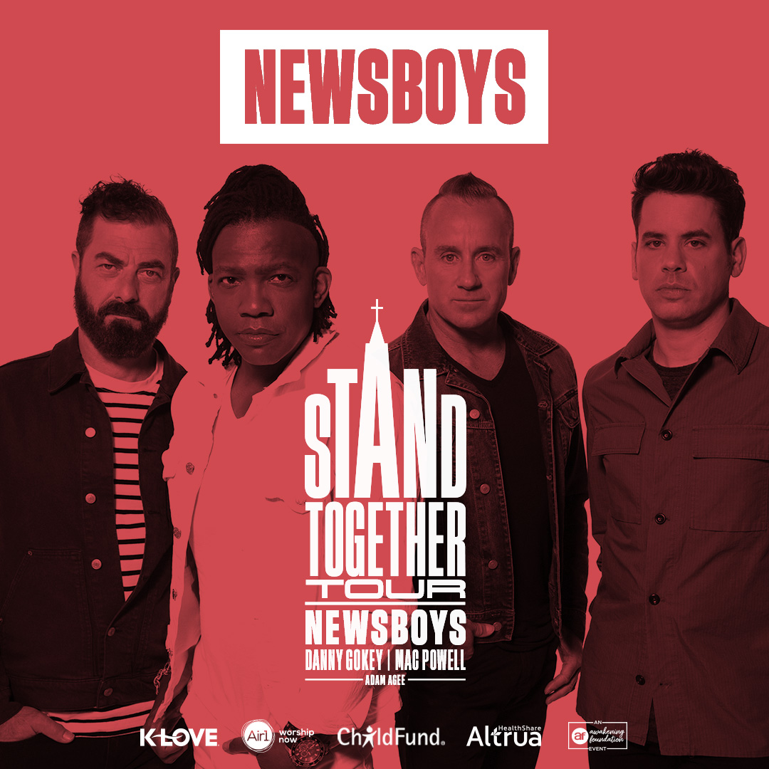 Newsboys Concert Schedule 2022 Newsboys On Twitter: "We're Only 2 Weeks Out From The First Stop On The  Stand Together Tour! Working On The Setlist This Week... Which Songs Do You  Want To Hear? Let Us
