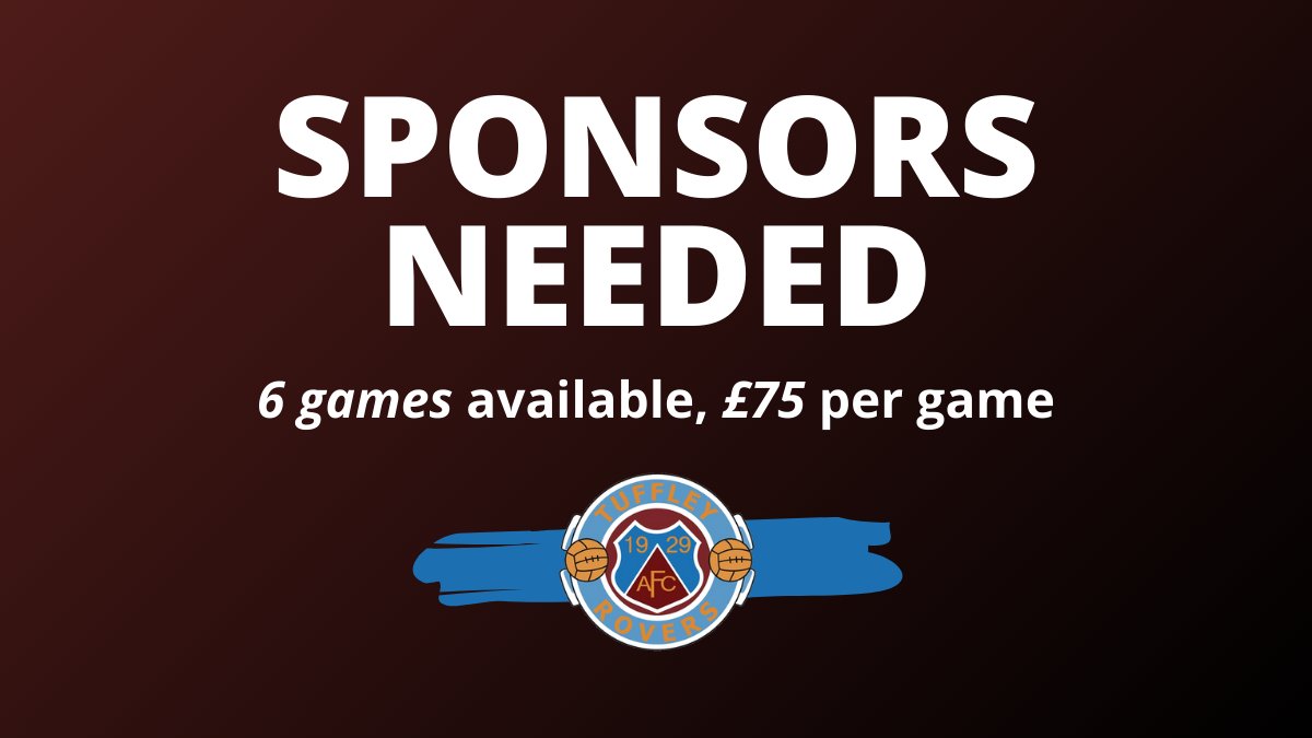 SPONSORS NEEDED

We have 6 home games left in this <a href="/HellenicLeague/">Hellenic League</a> season and we're on the lookout for some sponsors.

For £75, your company can feature on the cover of our print and online programmes, as well as in our match day social media output.

1/2