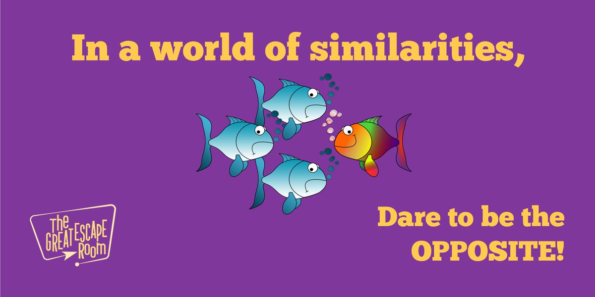 tgerpf's tweet photo. Dare to be different! Experience something out of the ordinary today!

#tgerpf #escaperoom #pigeonforge #thingstodoinpigeonforge #gatlinburg #escapegame #opposite https://t.co/VWnua2sB3m