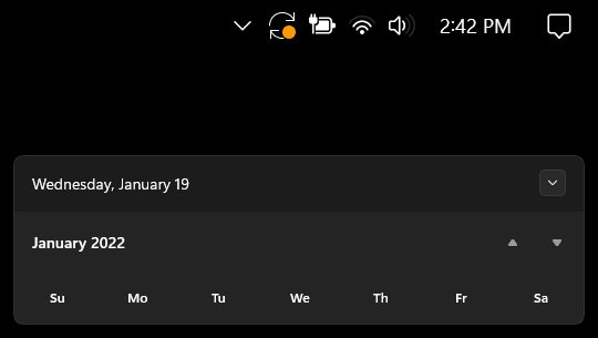 jp22382's tweet photo. @StartIsBack @StartIsBack another example of the calendar issue. Running v3.2.2 https://t.co/Rf6qfOWvpt