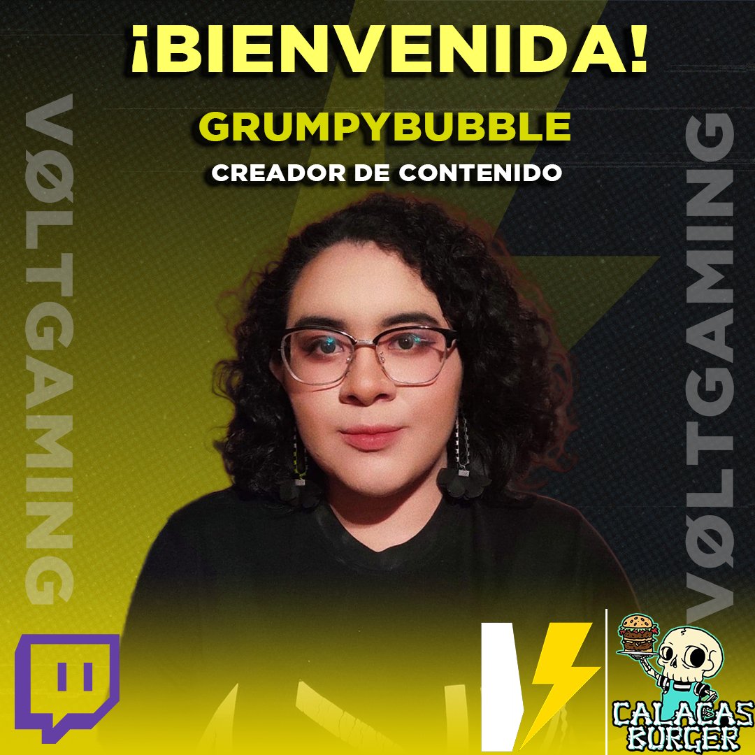 Queremos dar la bienvenida a nuestra organización a un creador de contenido más, GrumpyBubble llega a nuestras filas con todas sus burbujas.

¡Bienvenida al VØLTAJE, <a href="/GrumpyBubble_/">🌟Grumpy💫GUMA FMVP🐻🌟</a> !

#FEELTHEVØLTAGE #VØGWIN