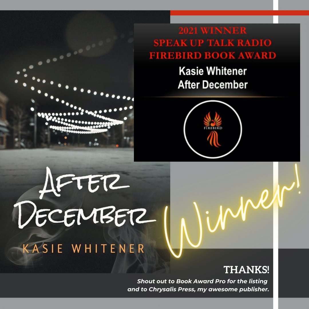 KasieWhitener's tweet image. EXCITING news today! #AfterDecember won a Firebird Book Award! Thanks to @bookawardpro for the nudge and to @ChrysalisPress for bringing this work out into the world. Really proud to be part of this project. Over 670+ submissions! Link to the book in my bio.