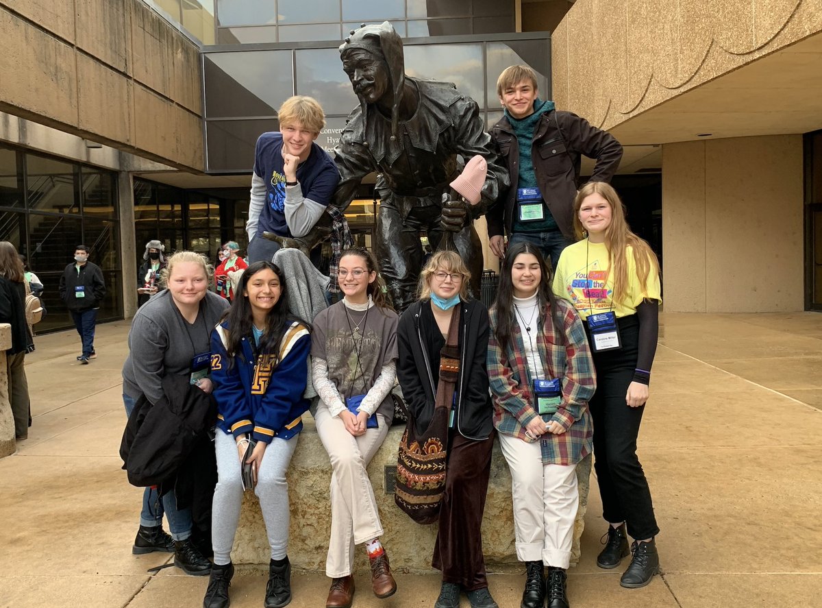 Join us in congratulating our <a href="/HHS_Salthawks/">Hutchinson High School</a> theater students for their success at the Kansas State Thespian Festival earlier this month! 🎭🏆 Way to go! #SalthawkStrong