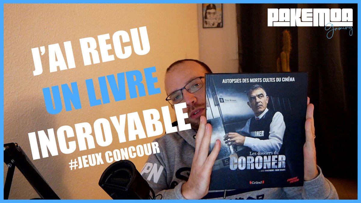 PakemoaGaming's tweet photo. Je vous offre un cadeau de remerciement pour avoir atteint le million de vues et 6000 abonnés 
Je vous parle de @ChronikFiction qui me passionne et me motive 
#chronikfiction #lecoroner #pakemoa #lareview
https://t.co/80bIUyzHYE https://t.co/c66GfP2BaG