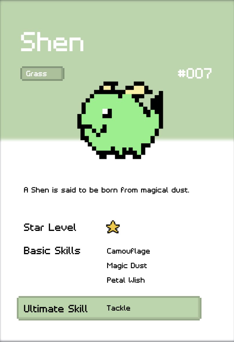 Willkfwong's tweet photo. Shen comes from an ancient line of magical creatures from another realm. Unlike his ancestors, Shen excels in close up combat while mixing in his magical abilities. #BasicBeasts @basicbeastsnft https://t.co/S3bDgqtcU8