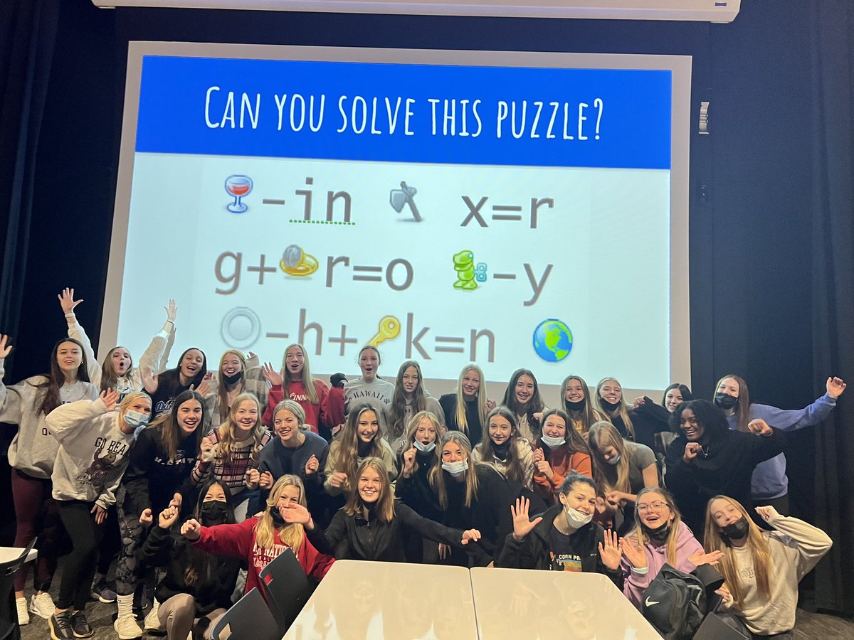 Can you solve this puzzle?……Excited for the 2022 season and our team to have this amazing experience! #KSAEvents #MakingMemories