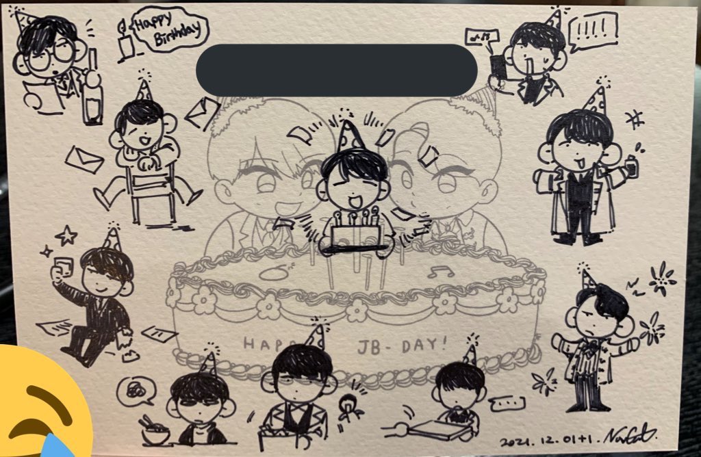 Kasah_yun's tweet photo. 사실
꽤 오래 전부터 이 생각을 했어요
이거 그릴 때도 했었는데
부끄러워 안 올리다 이제야 슬쩍 올림
#HAPPY_JB_DAY + 한달하고20일 https://t.co/5CykqEhhap