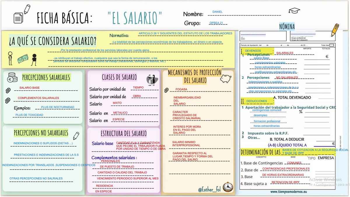 DanielYebenes's tweet photo. Repasando conceptos básicos sobre el salario y la nómina en FOL #opsea21 https://t.co/bZiFVFZZUS