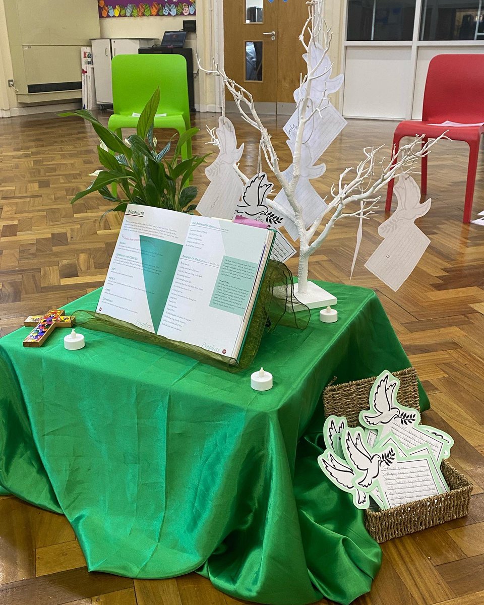MissLeadbetter1's tweet photo. A lovely time of reflection during our Collective Worship tonight in staff meeting with the focus of Peace @stjohnfisherkv https://t.co/ObOMRMzmAg