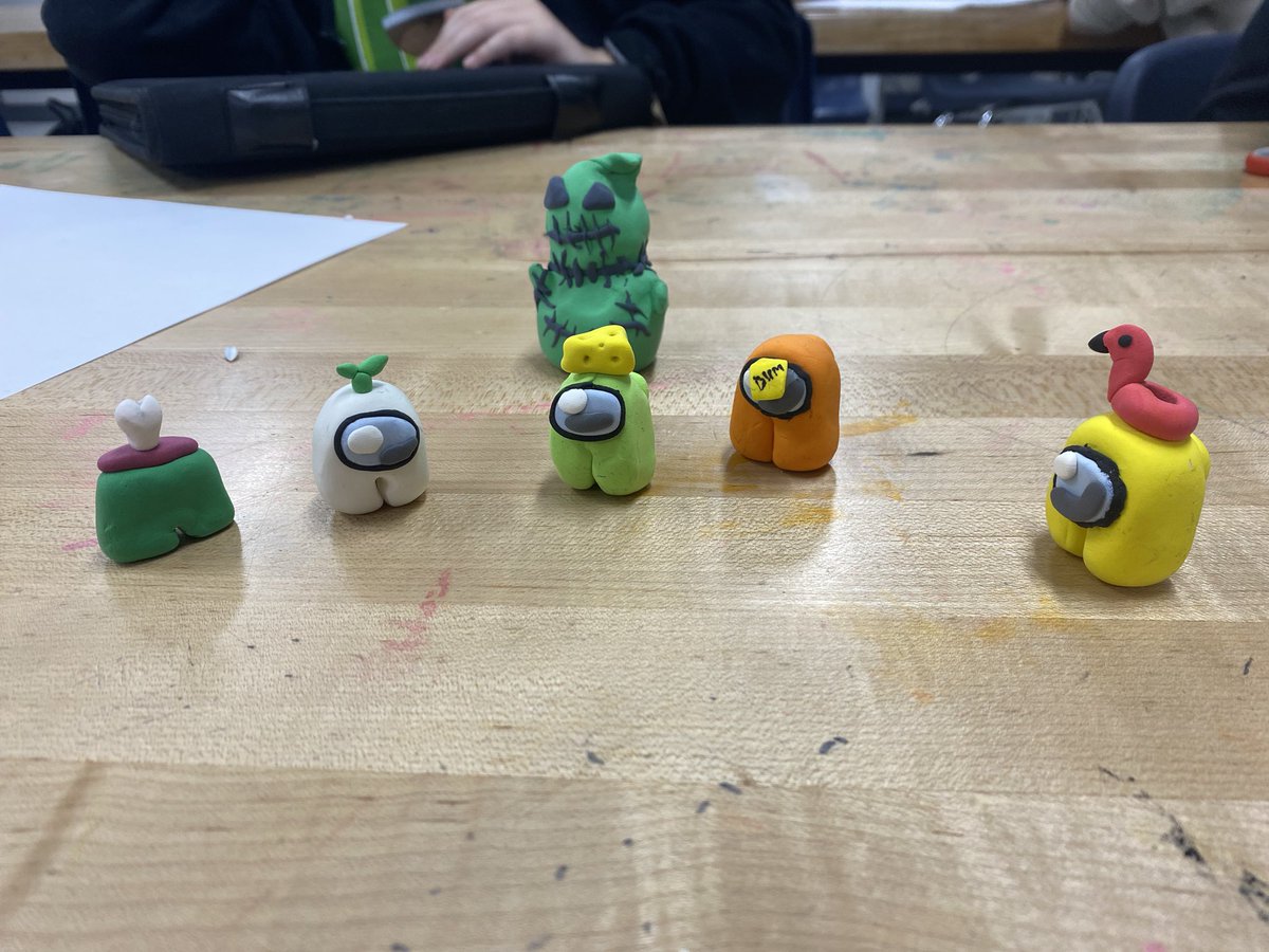 MegBarreraz's tweet photo. Model magic fun! #crayola #wylieisdfinearts https://t.co/vXIjfPMt9h