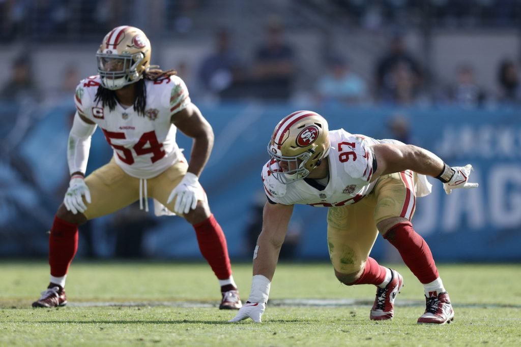 a source close to the San Francisco 49ers team that Nick Bosa is trending t...