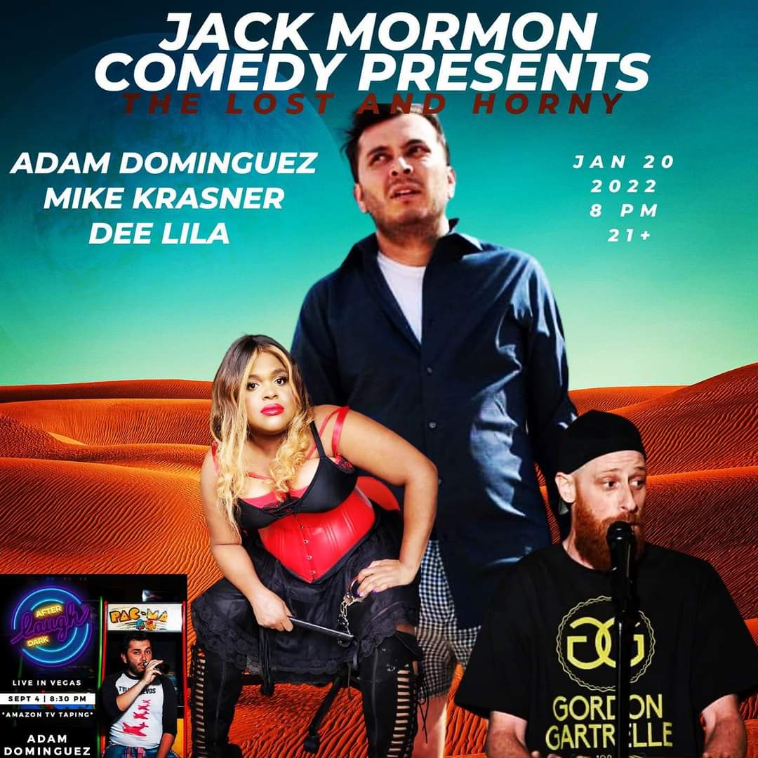 AdamJDominguez's tweet photo. Utah Thursday night! I'm only there for one night so let's make it a blast!
I'd be happy to meet you all. Share this and let's have an unruly time.
#stgeorge #utah #utes #stgeorgeutah #comedy #standupcomedy #jackmormon #comedian https://t.co/enYjkUDQXy