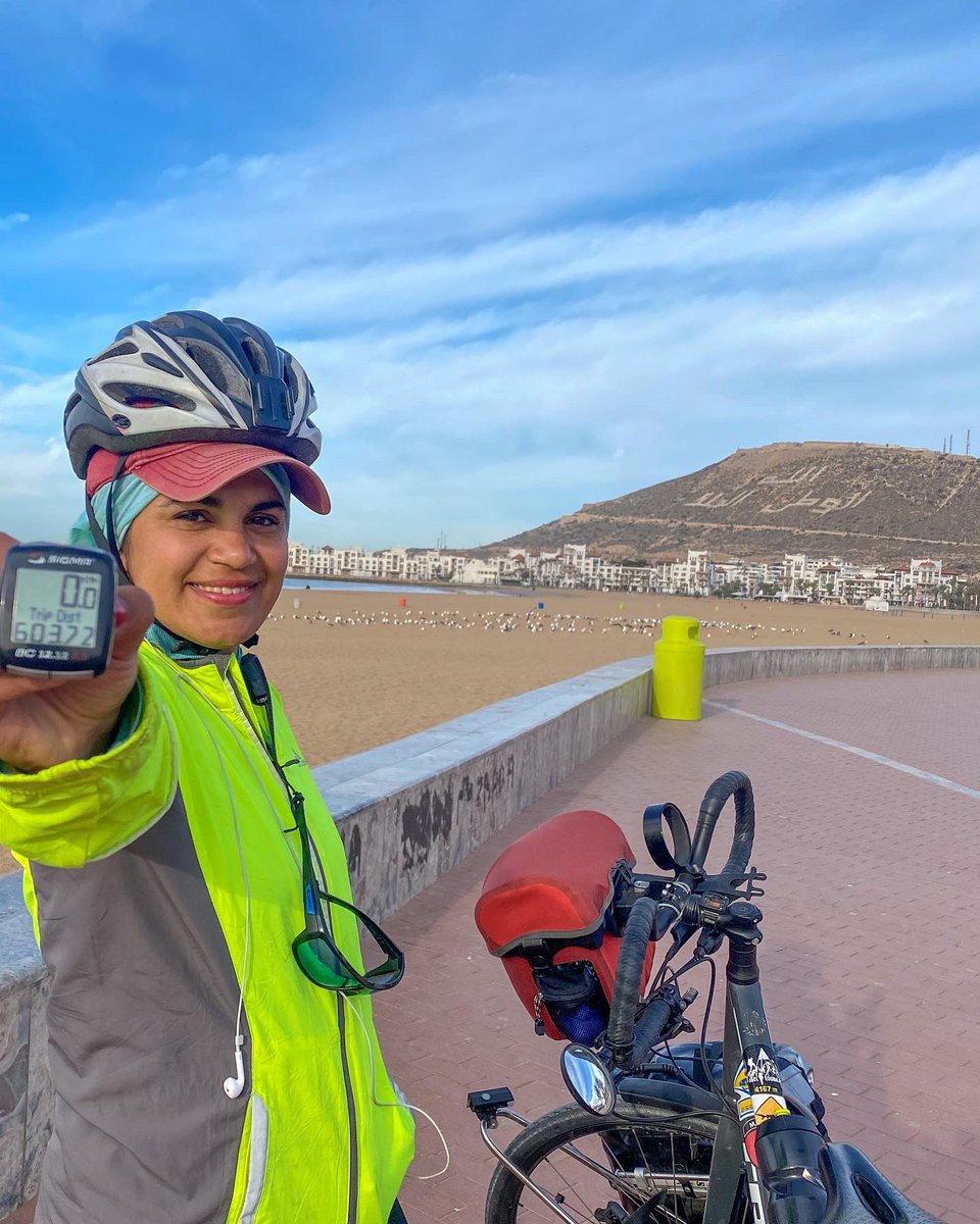 Meghyem0ut's tweet photo. Last week I started a new trip with my bike. A trip from my hometown to wherever the bike stops me.

My journey started from Casablanca. The goal was to discover as many places as I could in my country,
and to check on those I've visited before too, but on my bike this time. 
 1/ https://t.co/kiAWRKAomU