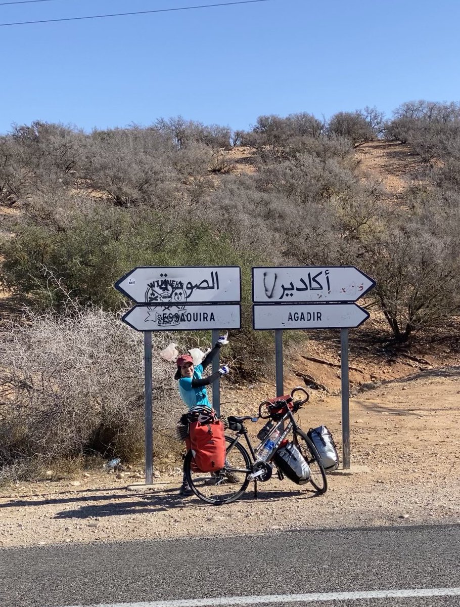 Meghyem0ut's tweet photo. Last week I started a new trip with my bike. A trip from my hometown to wherever the bike stops me.

My journey started from Casablanca. The goal was to discover as many places as I could in my country,
and to check on those I've visited before too, but on my bike this time. 
 1/ https://t.co/kiAWRKAomU