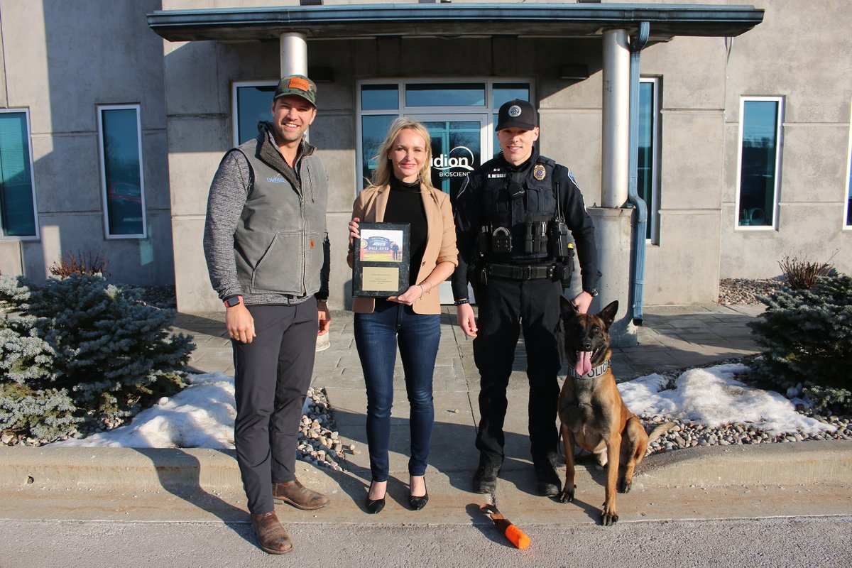 DidionInc's tweet photo. Didion is honored to support the Fall River Police Department's efforts to start a brand new K9 unit with a $2,500 donation. Click the link to read more about the Fall River Police Department's K-9 Fundraising Campaign. https://t.co/rVon6rrfqb https://t.co/sbC9d9Kz4w