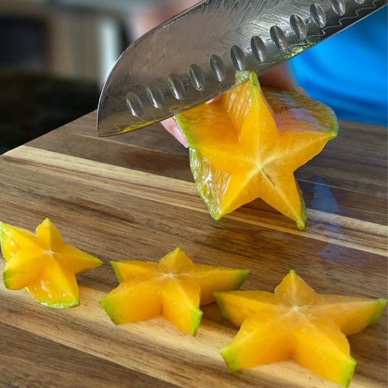 fnsharp's tweet photo. What’s more satisfying than slicing through an ingredient that turns into little works of art? How about slicing through them with an F.N. Sharp knife?

Turn everyday meals into delicious works of art with F.N. Sharp 🔪

#homecooking #damascussteel #santoku #itsfnsharp