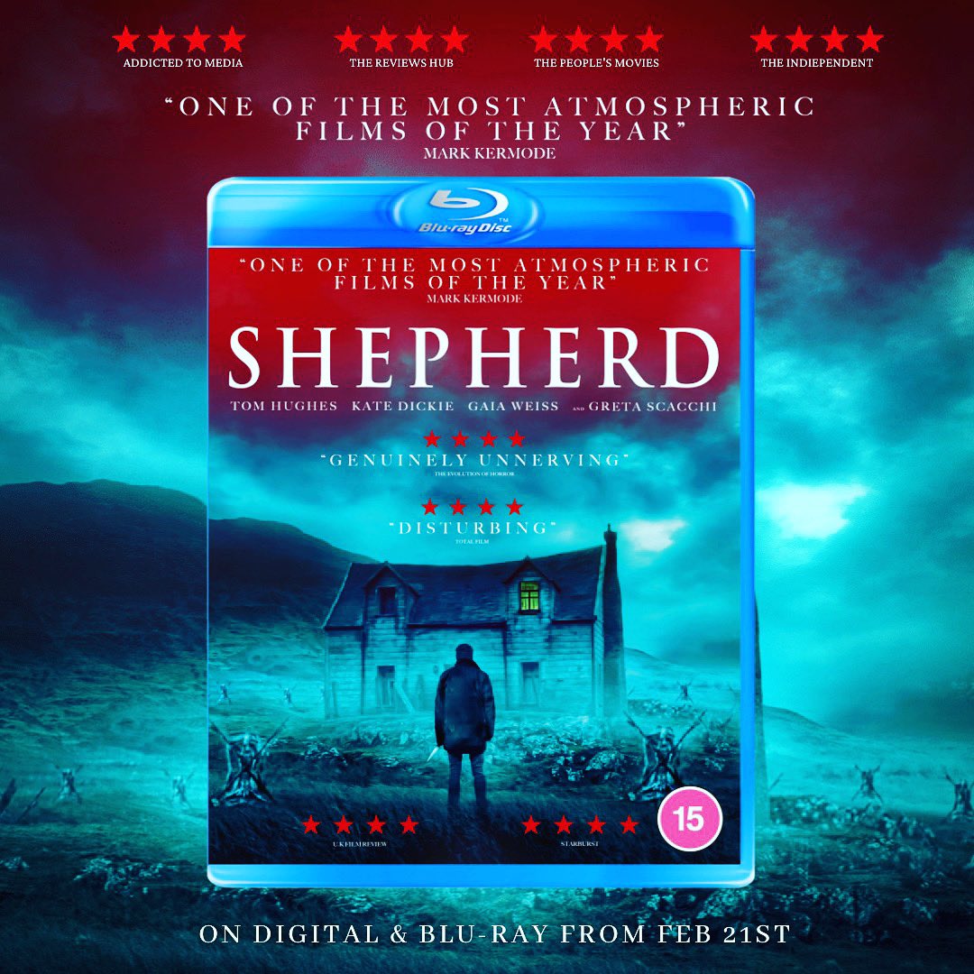 DarklandDist's tweet photo. Shepherd is now available to pre-order on Blu-ray &amp; to download &amp; keep at iTunes:
https://t.co/RTADqlgt4Z Releases February 21st. 
@dickie_kate @russowen https://t.co/3LchFblh7g