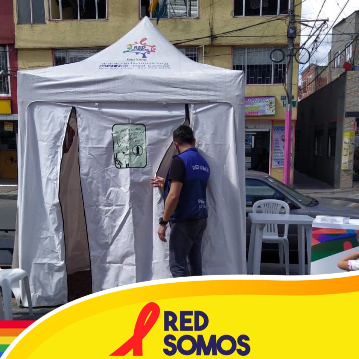 redsomos's tweet photo. ❤️🤍En este momento nuestro equipo se encuentra en el barrio Quiroga en la kr 23 c 32 34 sur, estamos realizando pruebas de Sífilis sin costo acércate a nuestra carpa
estrategia distrital de respuesta a la Sífilis SDS
#redsomos #redsomoscol #pruebasifilis https://t.co/xhmEOTHKyp