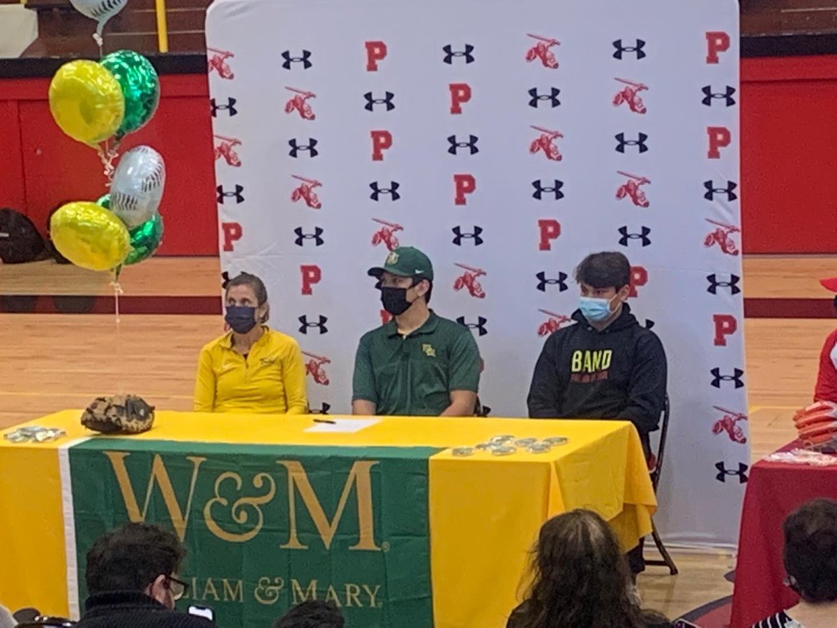palma_school's tweet photo. Congratulations to Joe Cardinale (University of Utah), Gavin Ducker (William &amp; Mary), and Luke Rossi (USF) on officially signing your National Letters of Intent today for baseball. You make us proud. Go Chieftains! https://t.co/tNiPoxzTRI