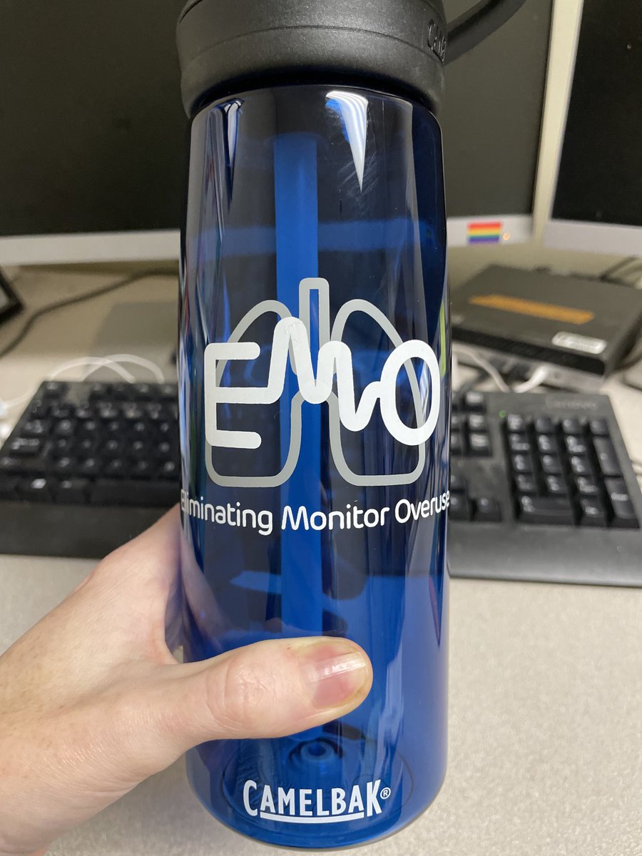 DrNikki4Kids's tweet image. Super excited to find this on my desk when I finished rounding this morning! ⁦@chris_bonafide⁩ #EMO #SafelyDoingLess #Deimplementation