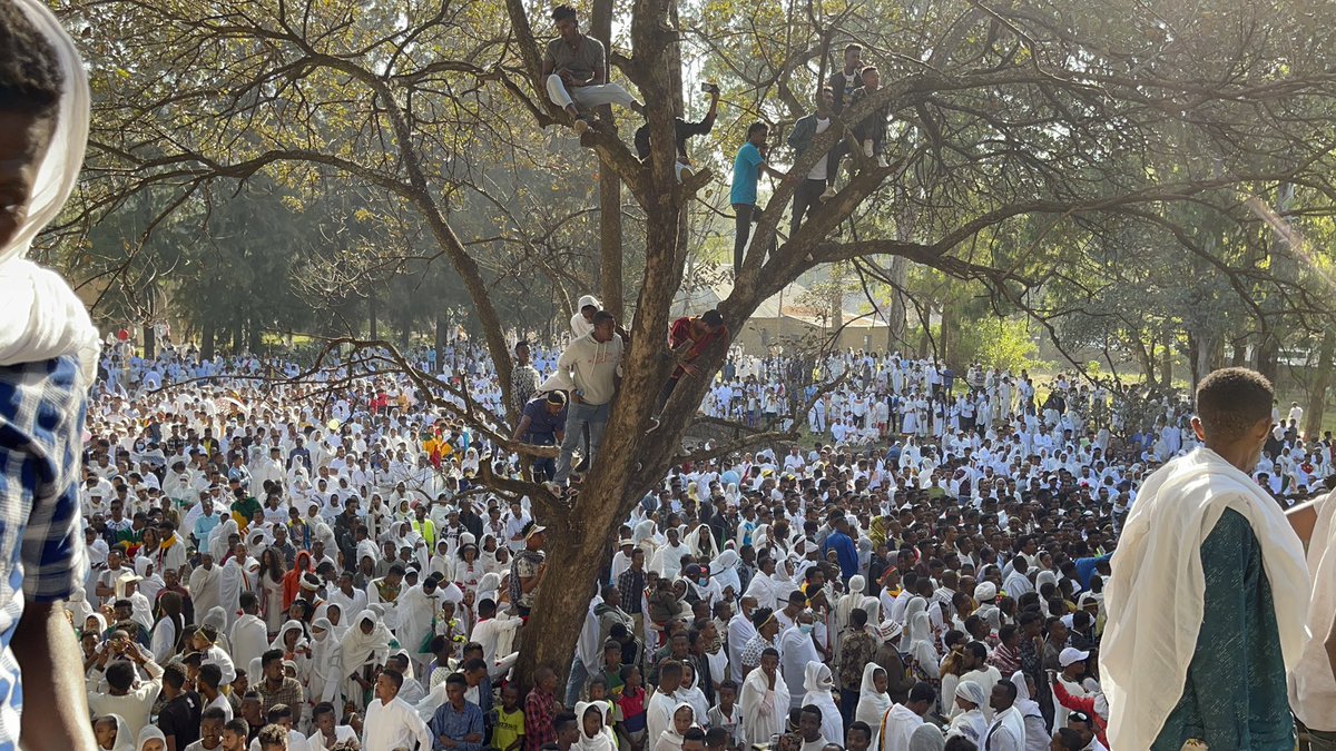 ObangMetho's tweet photo. I would like to take this opportunity to share my reflections of the ጥምቀት (Timket) or Epiphany  celebration of the year 2022, in Gondar city, which I attended today January 19, 2022. https://t.co/tdSy8OstWf