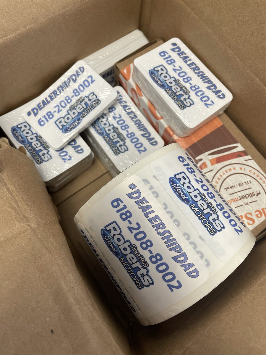 dealershipdad's tweet photo. Got my door jam stickers in the mail just in time for the #Maverick to go out!
#DealershipDad https://t.co/L07ypKYYm8