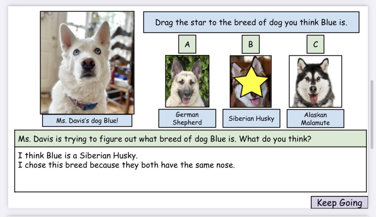 One of my favorite science lessons! 🐶 Third grade scientists have been learning about traits and used their new knowledge to help their teachers figure out what breed their rescue pups are! 🙂 <a href="/MelrosePS/">MelrosePublicSchools</a> <a href="/WinthropMelrose/">Winthrop School</a>