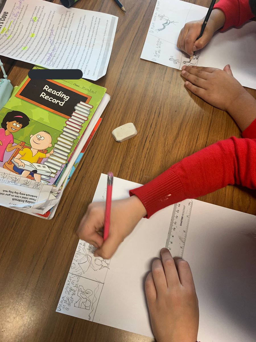 StCuthbertsCEP1's tweet photo. Koalas used their summarising skills to retell a story today. They created story maps or story boards. #summarising #story #reading https://t.co/31eqjEvt1J