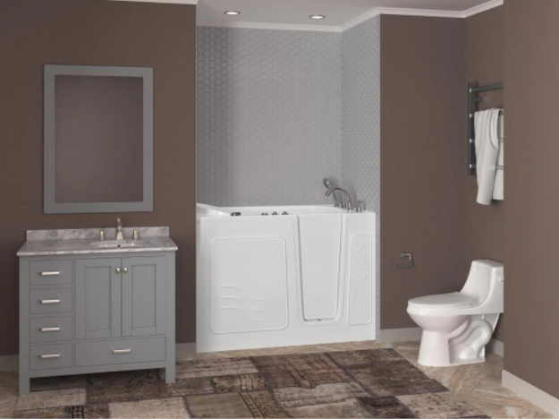 Getting in and out of a standard bathtub can be dangerous if not impossible for those with mobility issues. Walk-in tubs, which have doors that swing open and low thresholds, are safe and comfortable.  #realestate #asheville #agingathome
bobvila.com/articles/best-…