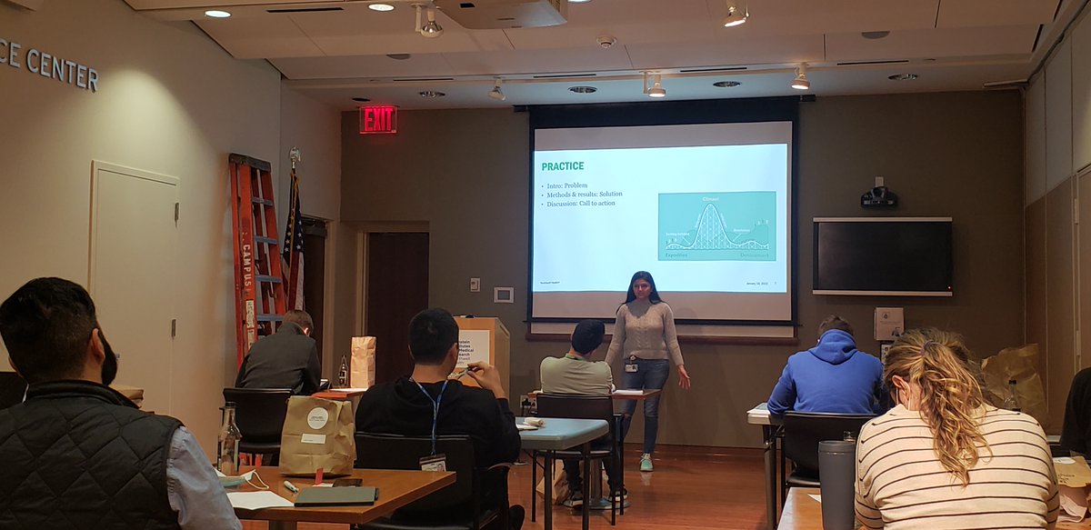 Thank you <a href="/emily_ng_/">Emily Ng</a> for leading the Elmezzi scholars through a lively interactive session on scientific presentations today! Your valuable pointers will help improve their communication skills.