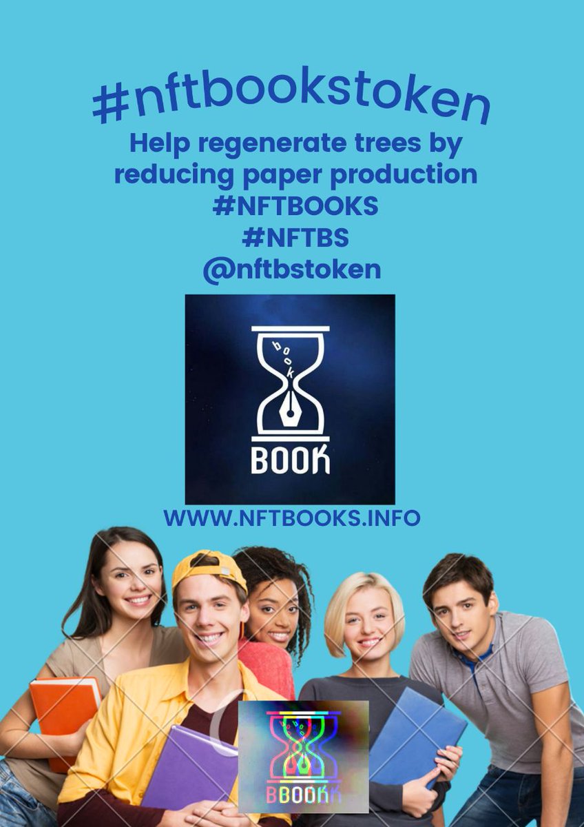 NftbsAlijenab's tweet photo. @LorettaKrypto @nftbstoken is a real case visionary project which will help authors to self publish their books on Blockchain and will increase their income and will provide books to readers at cheaper  cost .
#NFTBOOKS #WeAreRealBookers #BookSwarmArmy $NFTBS https://t.co/GqMK2gJ5al