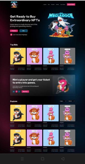 a glimpse of our future marketplace. Here you have the opportunity to mint your character and can then play with it or trade in our in-house marketplace.

As you can see the development is running at full speed and Full game release coming in early february. Updates coming soon.