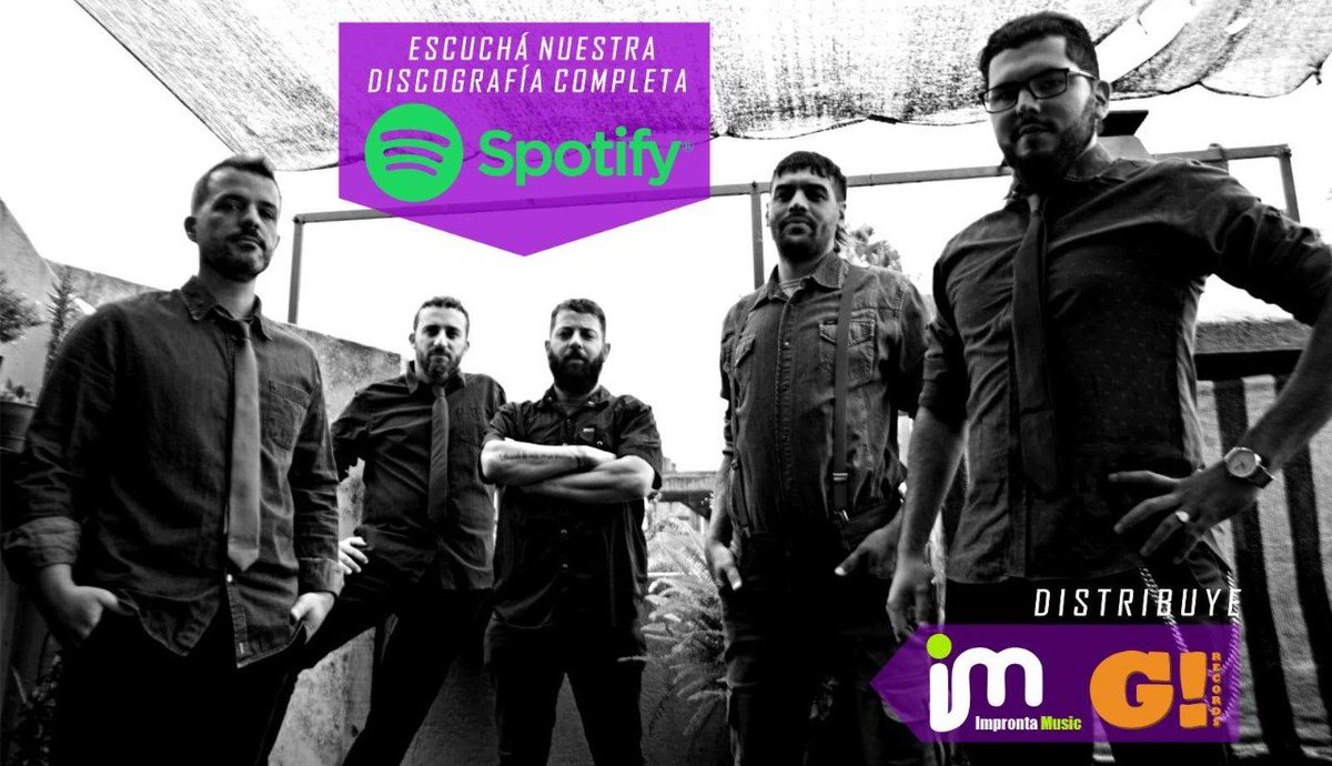 espartanosrock's tweet photo. Éste verano seguinos y sumate a ser oyente de nuestra discografía completa en @Spotify @SpotifyARG @SpotifyColombia  

Distribuyen: 
@ImprontaMusic @guapoprod 
Agradecemos a @erarce y @digitalLMS 
Muy pronto nuevo material!!!

PH: govinda.fotografia https://t.co/GMH9vqbM64