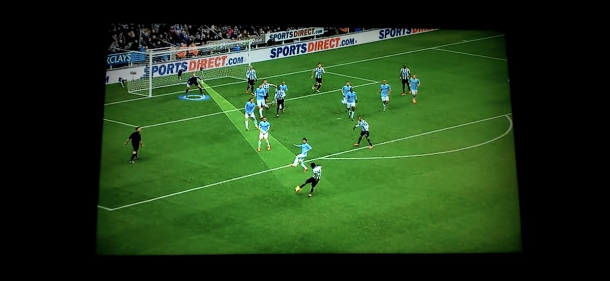 Anybody remember Tiote having this wondergoal against Man City ruled out because Gouffran supposedly blocked Hart’s view? Horrendous decisions against #NUFC go back several years before VAR!