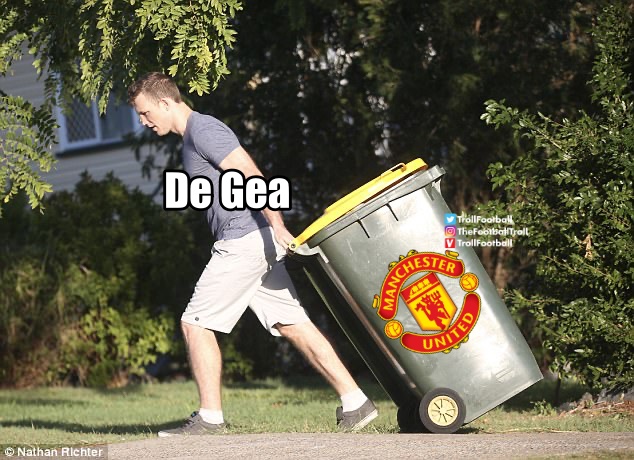 @TrollFootball's photo on De Gea