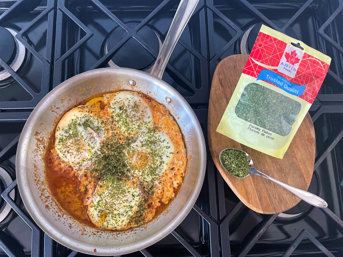 Garnish your dishes with our range of seasonings..
Shop now on ameenfoods.ca
etsy.com/ca/shop/AmeenF…
g.page/r/CSfOytmKVJzf…

#Ameenspices #flavour #seasonings #blends #garnish #shakshouka #premiumspices #moderncooking #cooking #fresh #aromatic #flakes #variety 
22m
