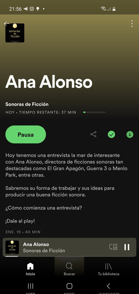SonorasDficcion's tweet photo. Nuevo episodio del podcast Sonoras de Ficción.
Ana Alonso, directora
de El Gran Apagón, Guerra 3 o Menlo Park.
Entrevista muy chula, mira, clica aquí.
https://t.co/TP7lWTa2Ay
#podcast #Ficción #sonora #entrevusta https://t.co/KONNOsGxLG