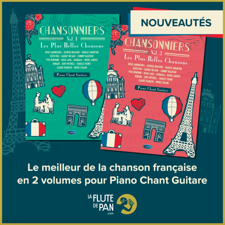 flutedepan's tweet photo. NOUVEAUTÉ ! 🇫🇷
👉 https://t.co/MhM9dZSjCu
Découvrez la nouvelle collection "Les Chansonniers" regroupant, en 2 volumes, le meilleur des grands interprètes de la chanson française des 60 dernières années. Chaque volume contient 22 titres, arrangés pour piano, chant et guitare. https://t.co/BqKH0Xqm8q