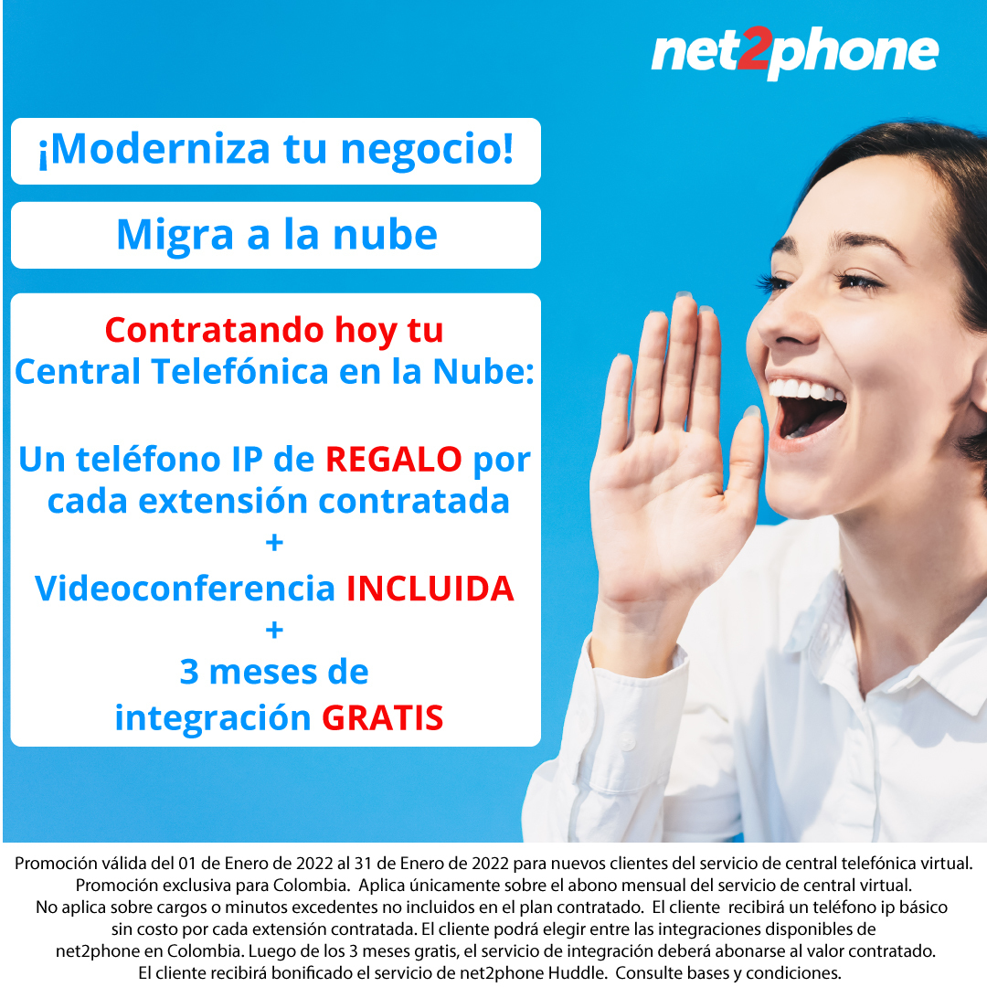 ¿Aún no migras a la nube?

#Promoción #PBX #telecomunicaciones