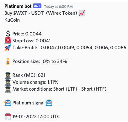 CryptoKoryo's tweet photo. $WXT
#WXT is up 20%, just 4 hours after our signal!
#wirextoken #kucoin #CryptoSignals https://t.co/qnT4yspZ3z